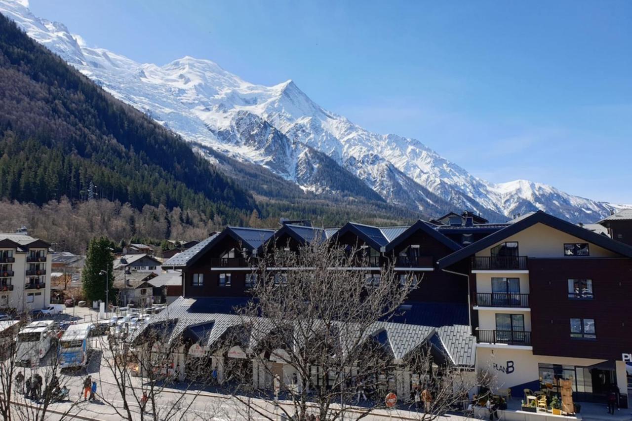 Hypercenter 27 M With Balcony Mont Blanc View Διαμέρισμα Σαμονί Εξωτερικό φωτογραφία
